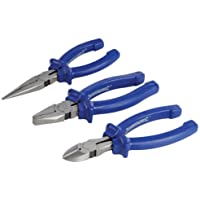 Silverline 427610 - Juego de alicates- 3 pzas (160 mm)